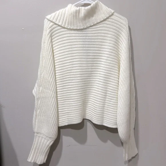 ASOS NA-KD Big Collar Chunky Knitted Sweater - Picture 8 of 8